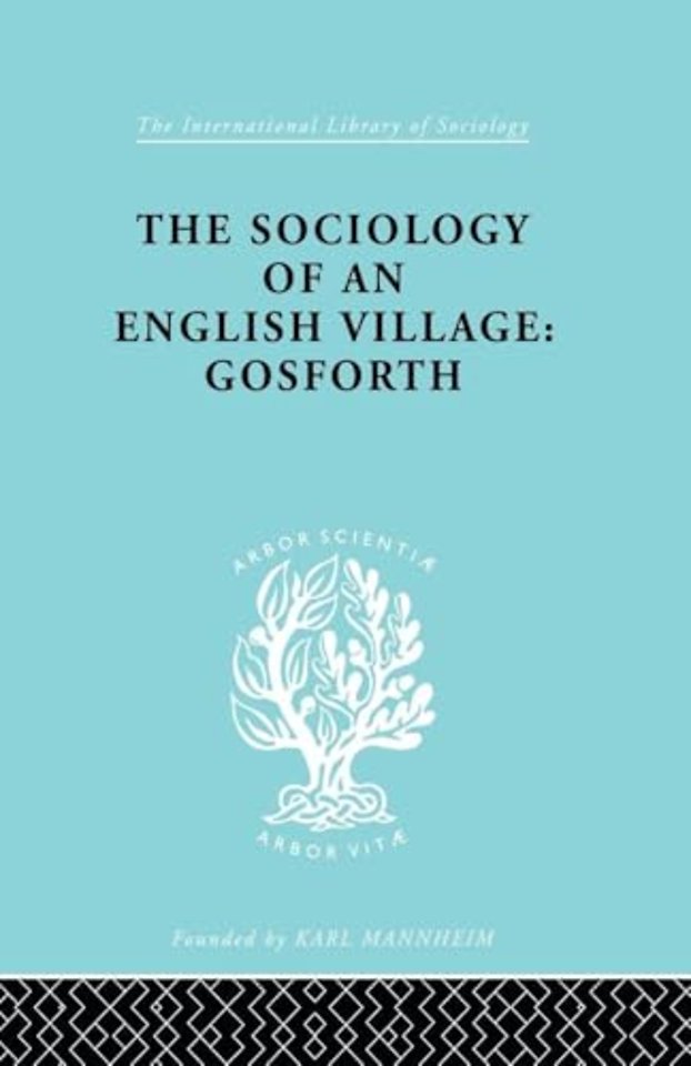 Sociology of an English Village: Gosforth