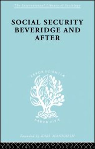 Social Sec:Beveridge Ils 191