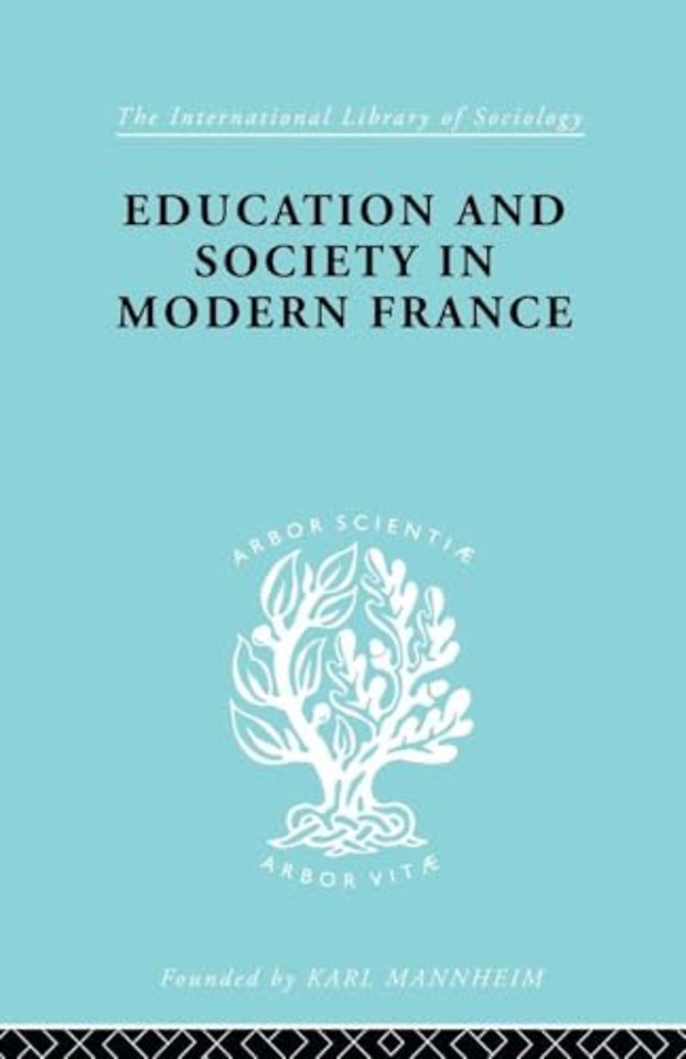 Education & Society in Modern France    Ils 219