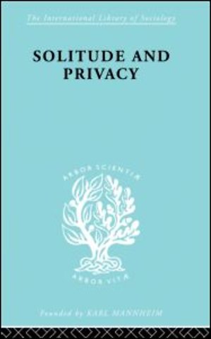 Solitude and Privacy