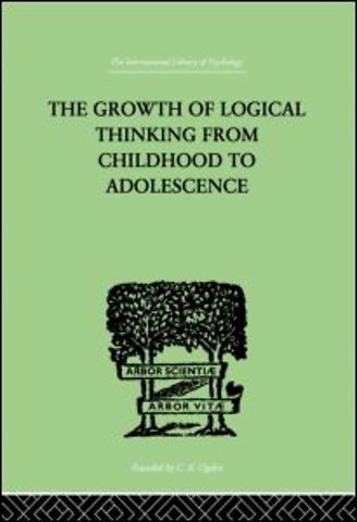 Growth Of Logical Thinking From Childhood To Adolescence