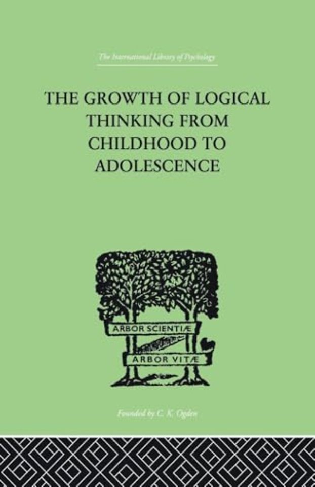 Growth Of Logical Thinking From Childhood To Adolescence