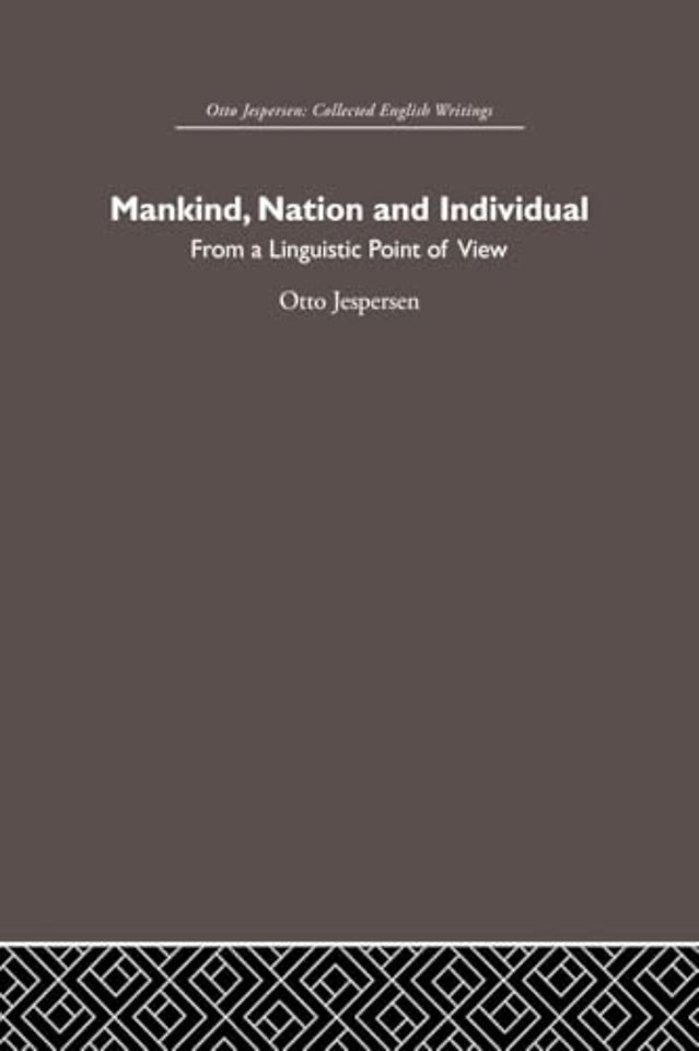 Mankind, Nation and Individual