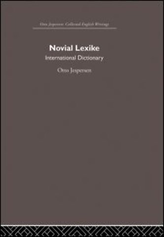 Novial Lexike