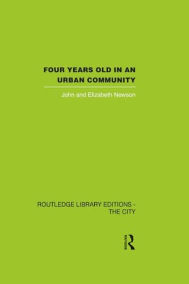 Four years Old in an Urban Community