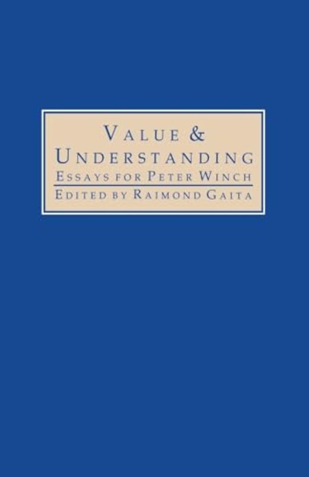 Value and Understanding