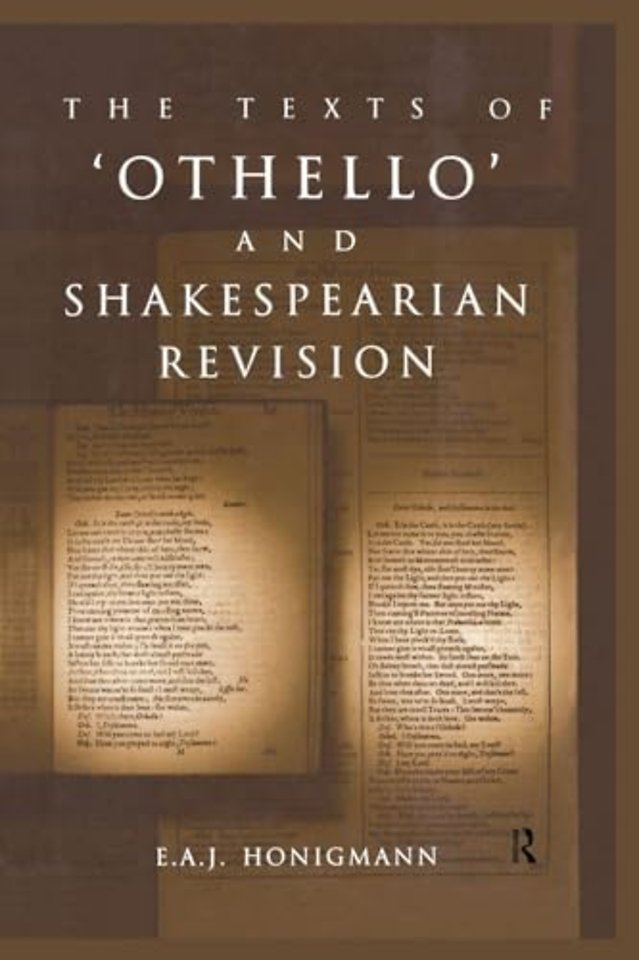Texts of Othello and Shakespearean Revision