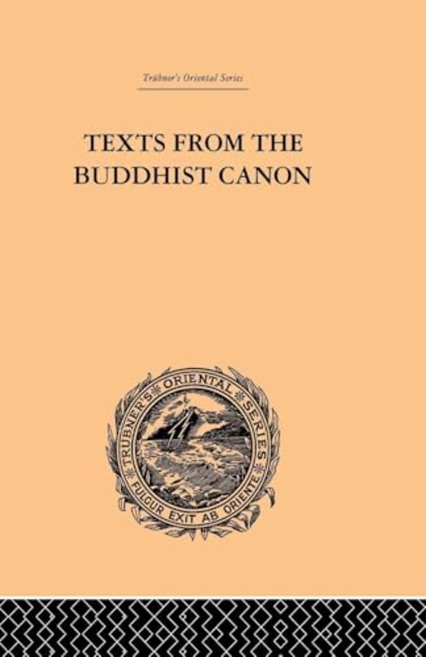 Texts from the Buddhist Canon