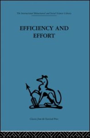Efficiency and Effort