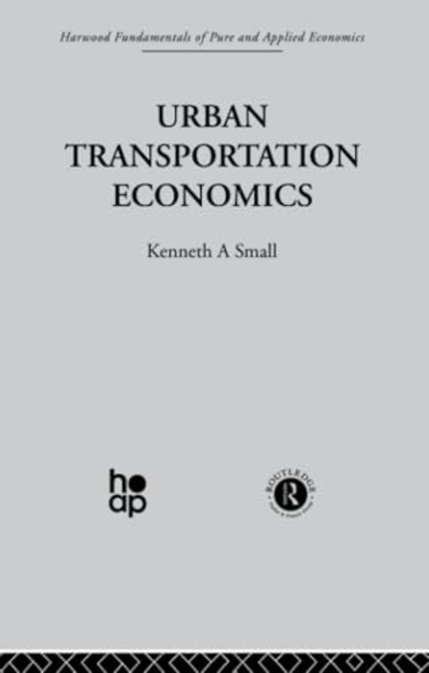 Urban Transportation Economics