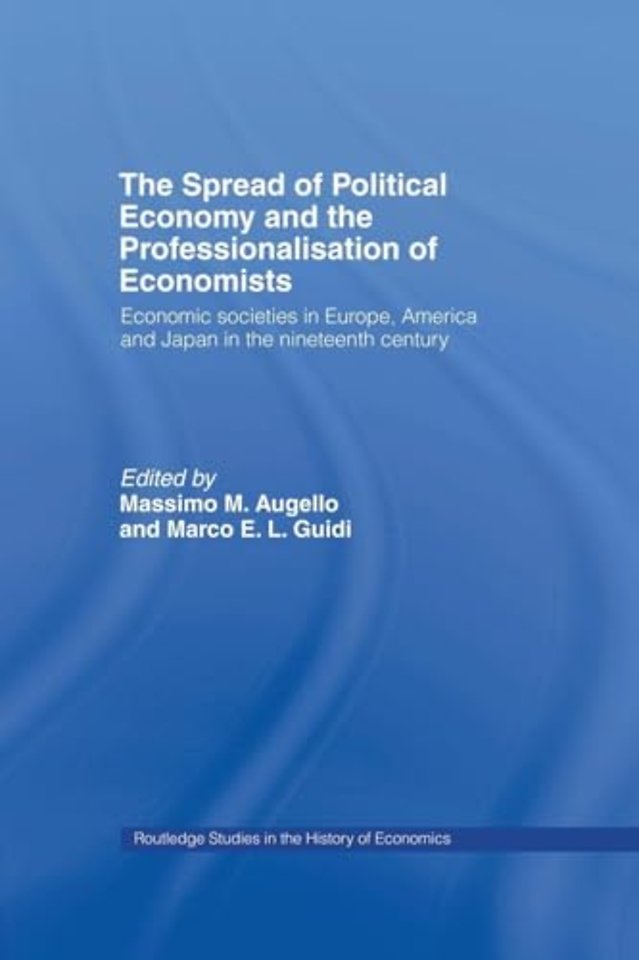 Spread of Political Economy and the Professionalisation of Economists