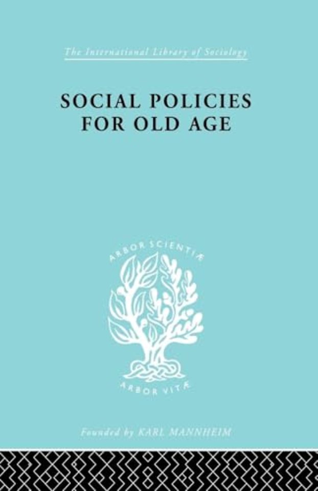 Social Policies for Old Age