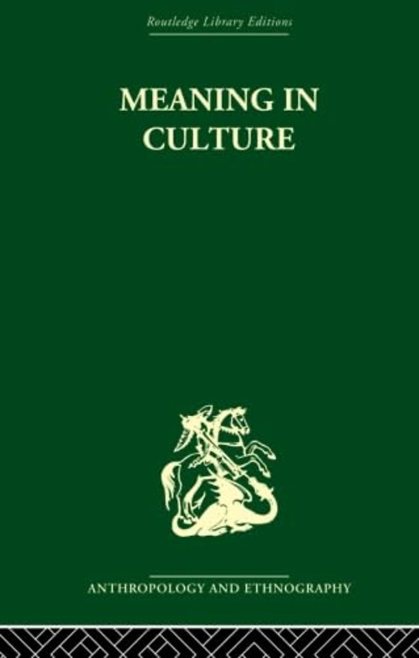 Meaning in Culture
