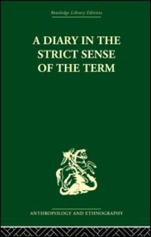 Diary in the Strictest Sense of the Term