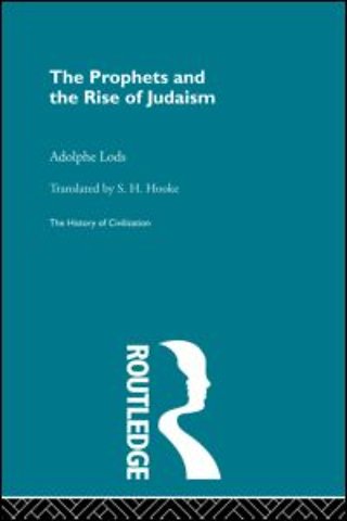 Prophets and the Rise of Judaism