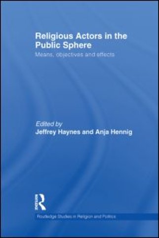 Religious Actors in the Public Sphere