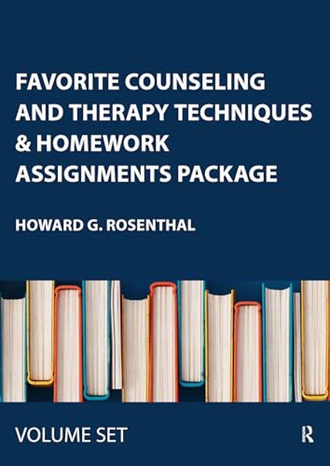 Favorite Counseling and Therapy Techniques & Homework Assignments Package