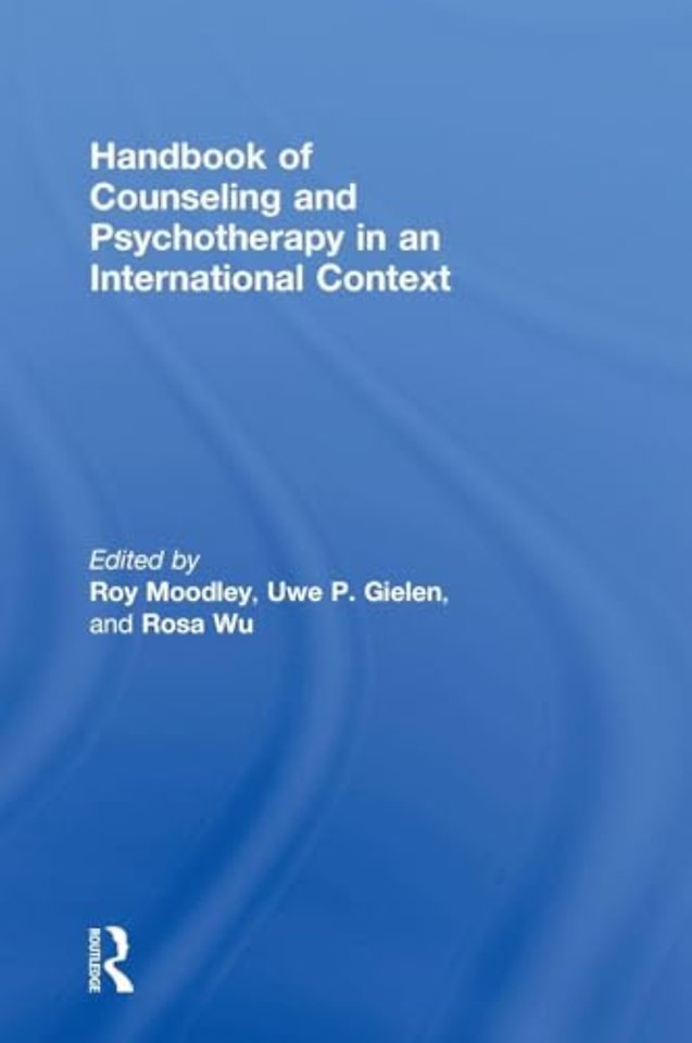 Handbook of Counseling and Psychotherapy in an International Context