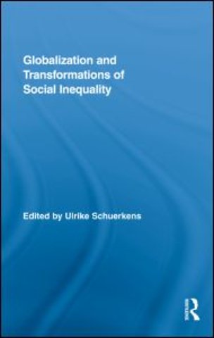 Globalization and Transformations of Social Inequality