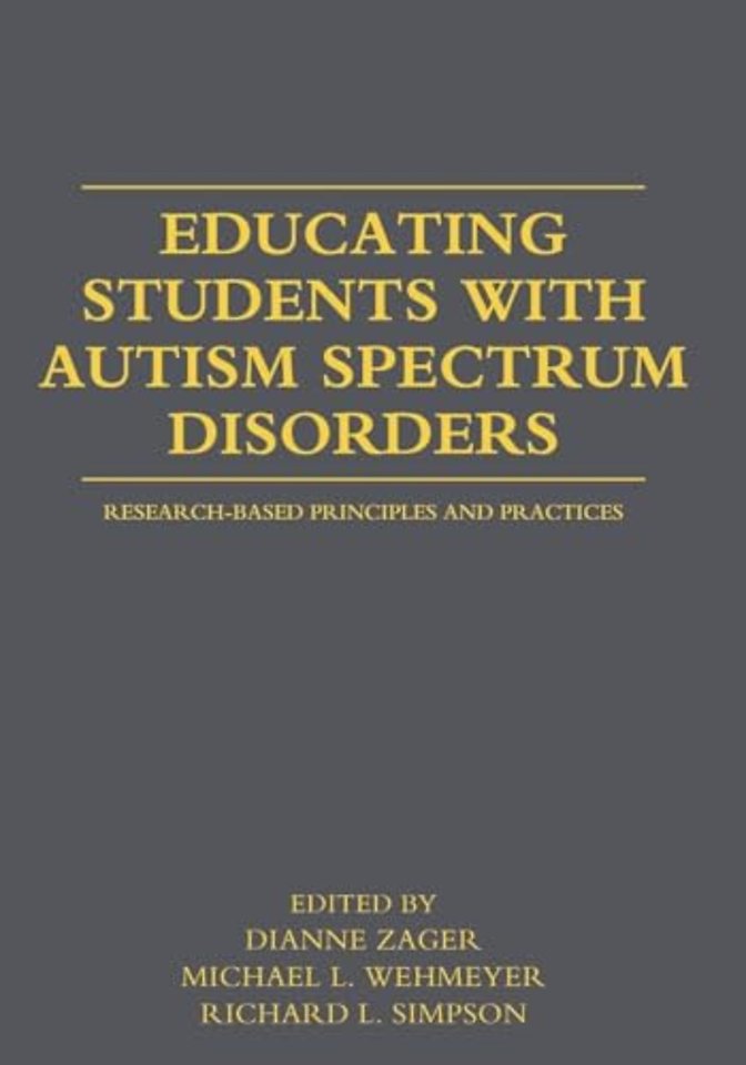 Educating Students with Autism Spectrum Disorders