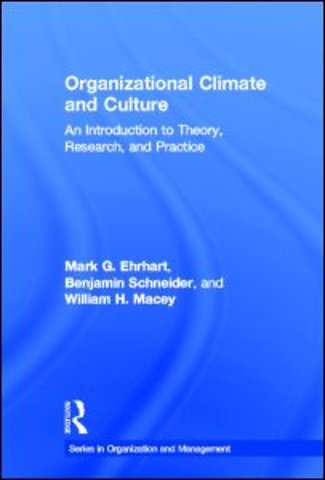 Organizational Climate and Culture
