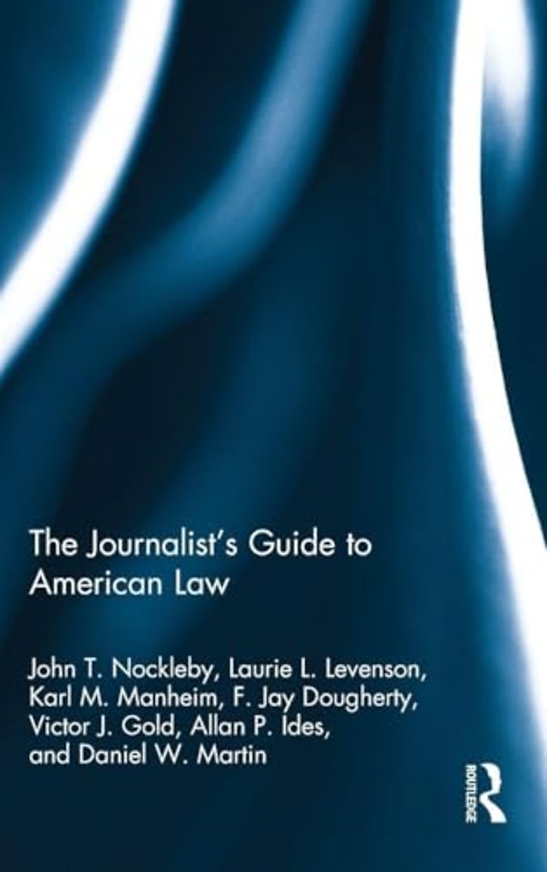 Journalist's Guide to American Law
