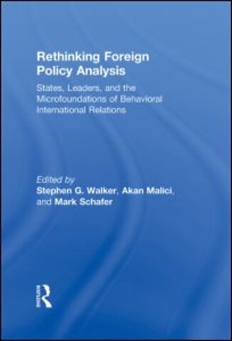 Rethinking Foreign Policy Analysis