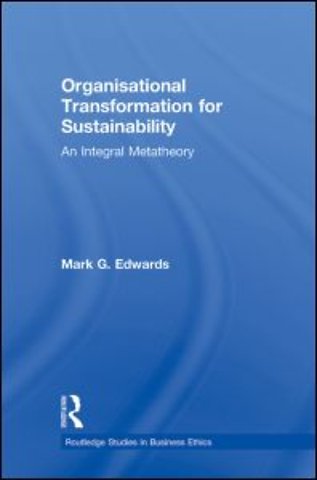 Organizational Transformation for Sustainability