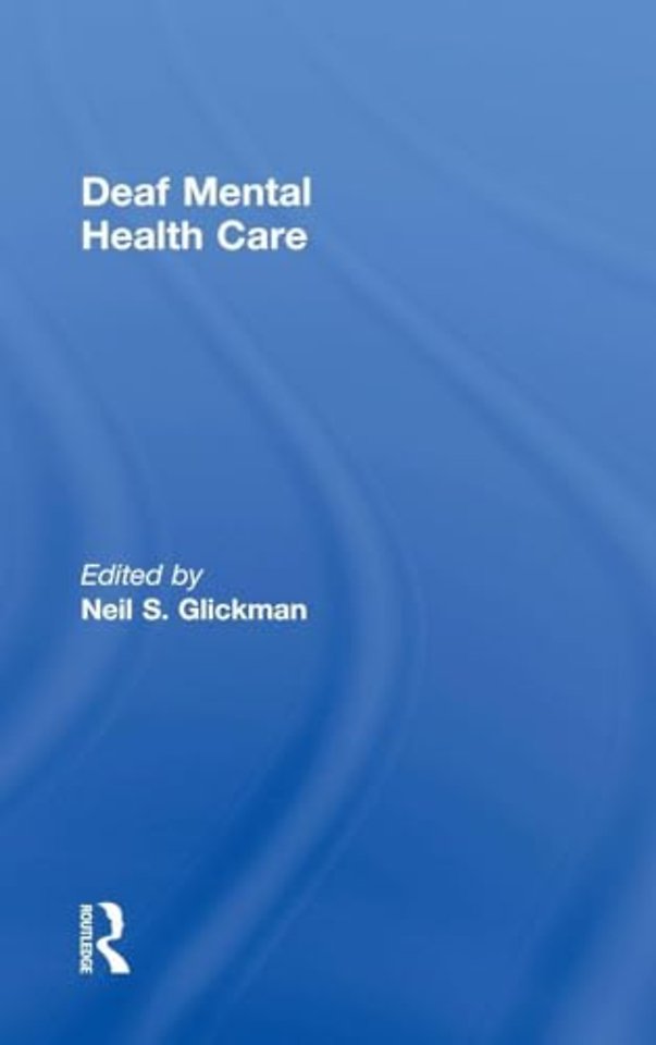 Deaf Mental Health Care