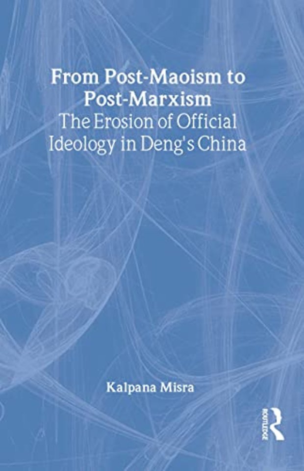 From Post-Maoism to Post-Marxism