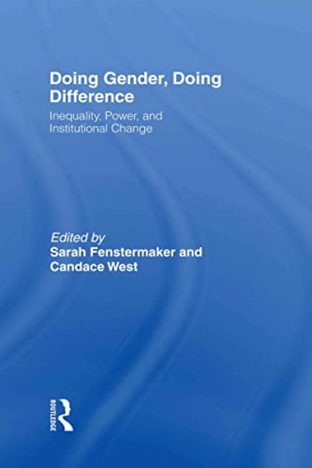 Doing Gender, Doing Difference