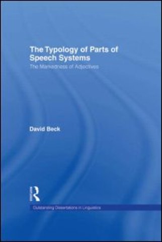 Typology of Parts of Speech Systems