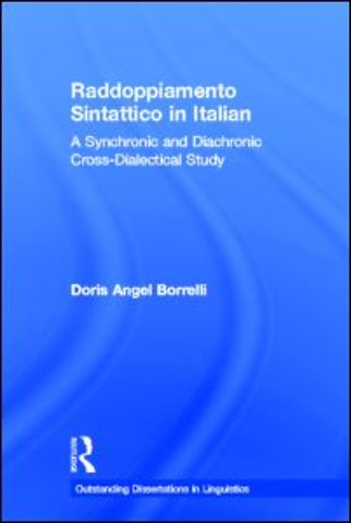 Raddoppiamento Sintattico in Italian
