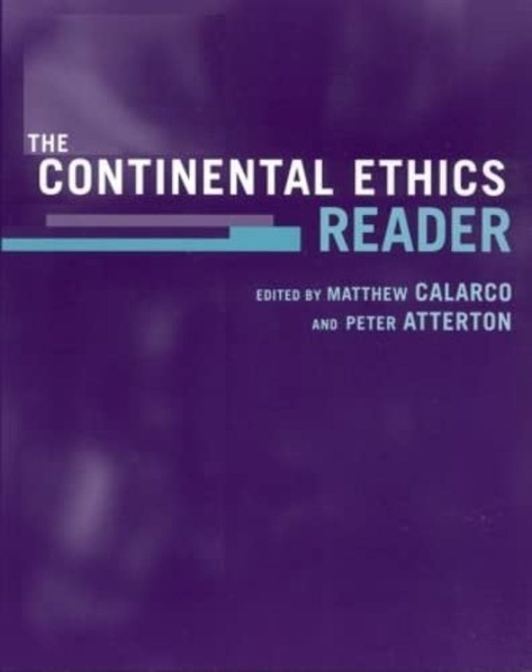 Continental Ethics Reader
