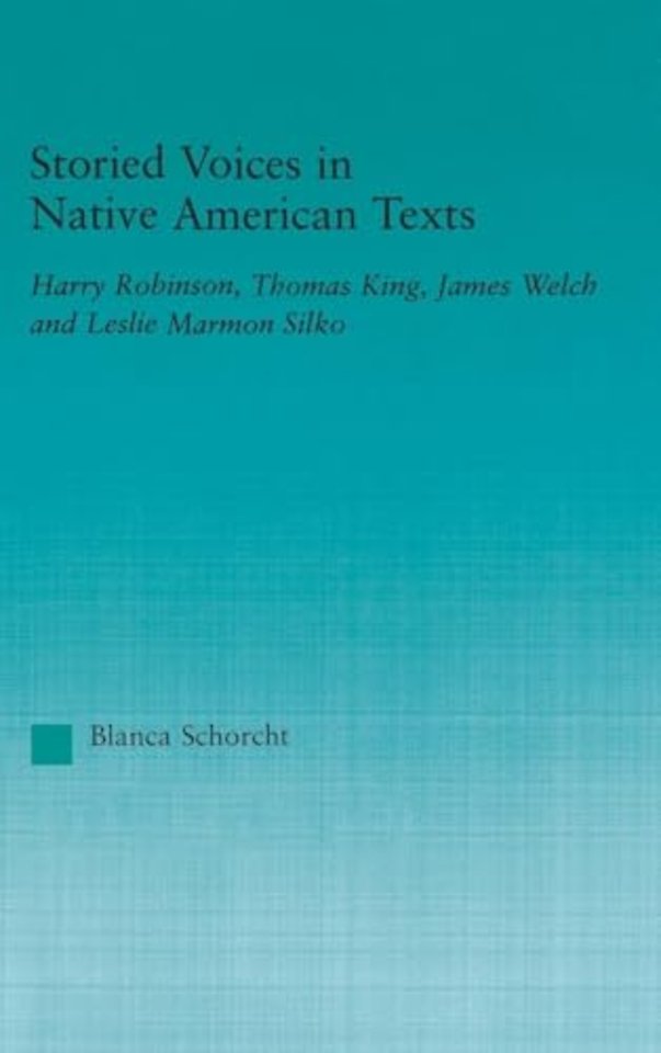 Storied Voices in Native American Texts