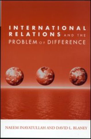 International Relations and the Problem of Difference