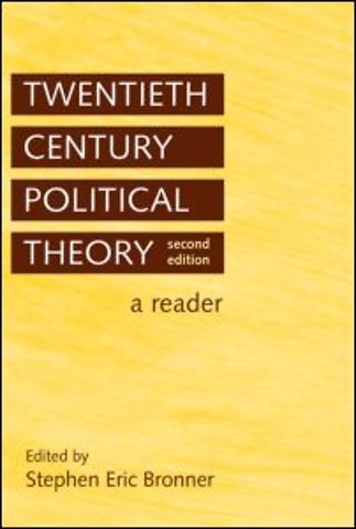 Twentieth Century Political Theory