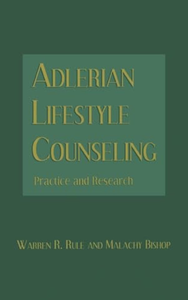 Adlerian Lifestyle Counseling