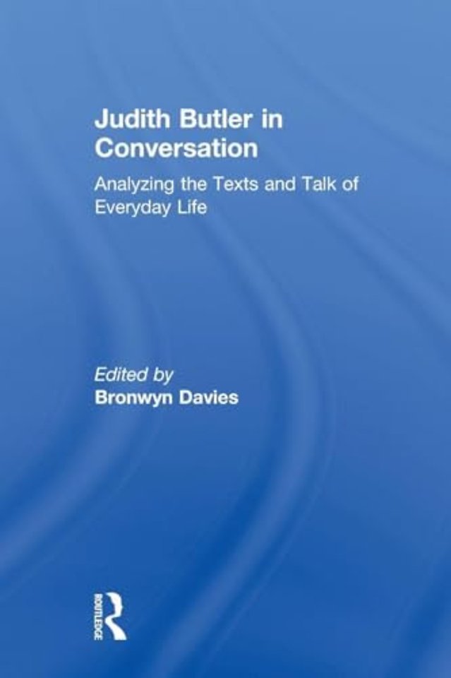 Judith Butler in Conversation