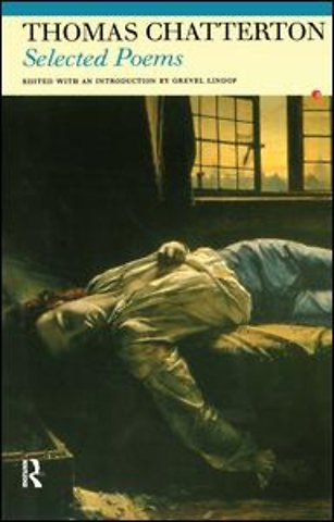 Selected Poems of Thomas Chatterton