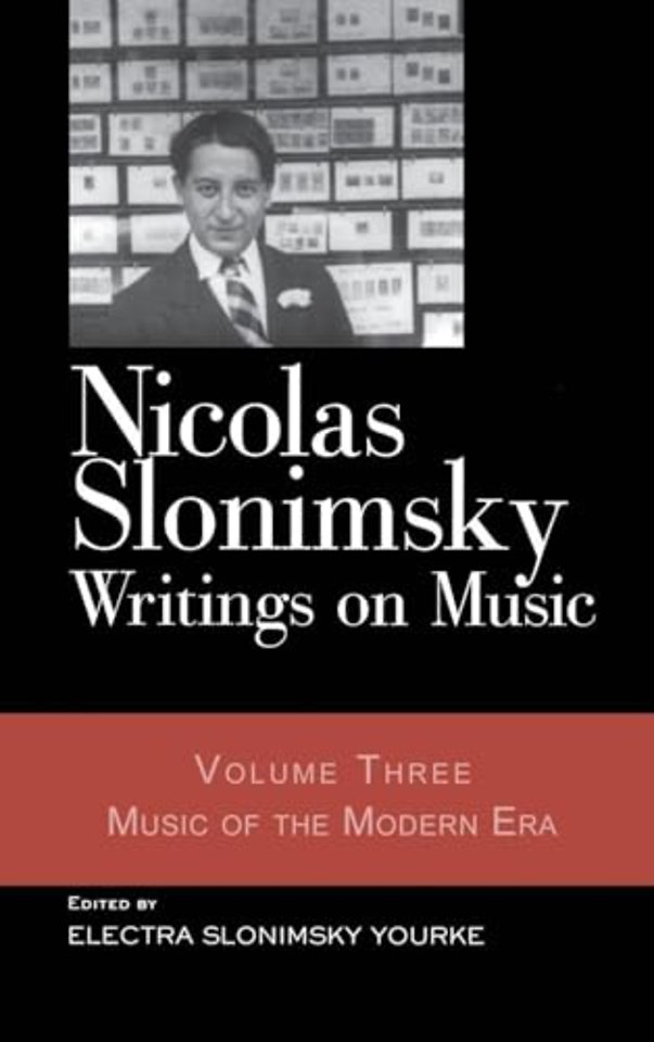 Nicolas Slonimsky: Writings on Music