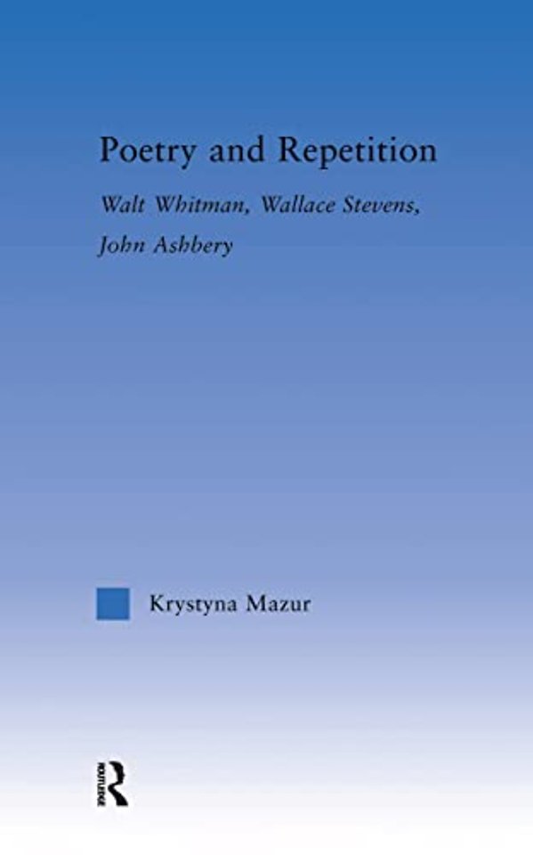 Poetry and Repetition