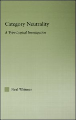 Category Neutrality