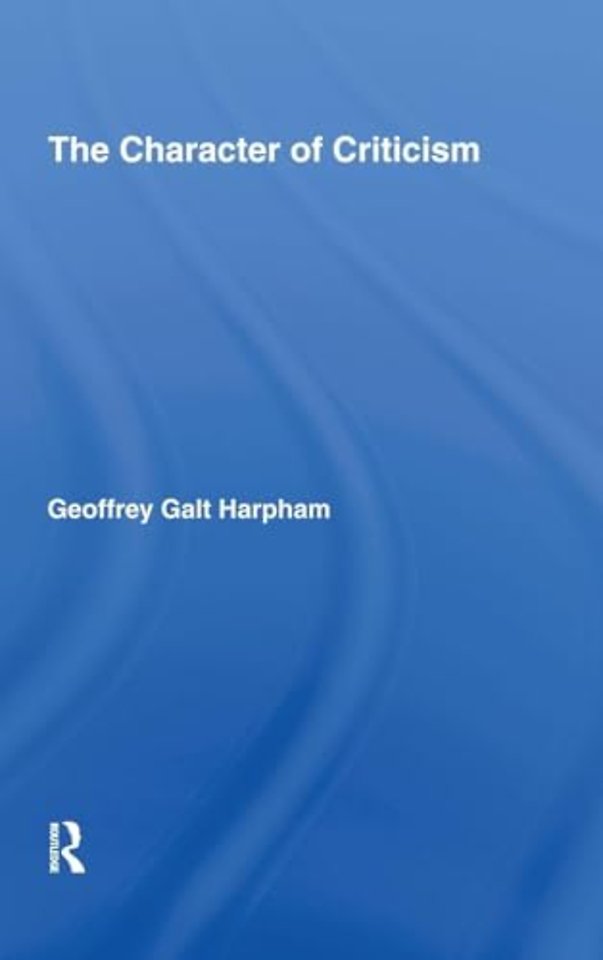 Character of Criticism