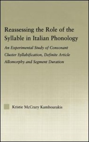 Reassessing the Role of the Syllable in Italian Phonology