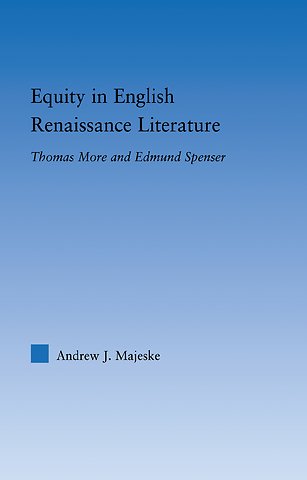 Equity in English Renaissance Literature