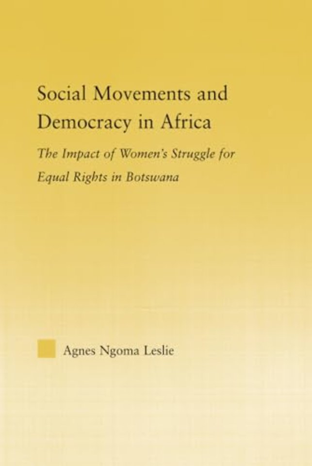 Social Movements and Democracy in Africa
