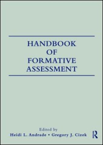 Handbook of Formative Assessment