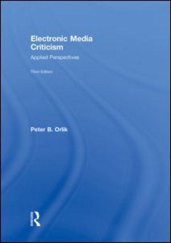 Electronic Media Criticism