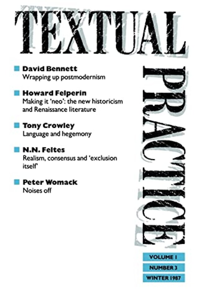 Textual Practice